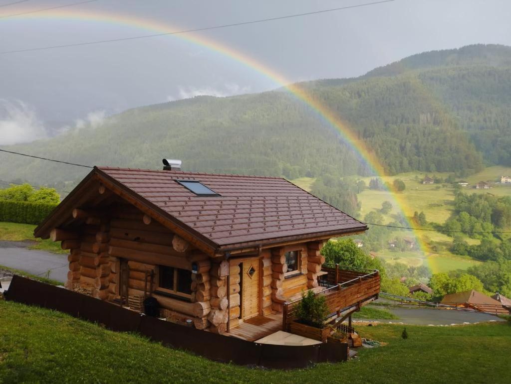 Chalet Anzac Chalet 5 Etoiles En Rondins Tout Neuf Unique Dans Les Aravis Les Villards-sur-Thones Exterior photo