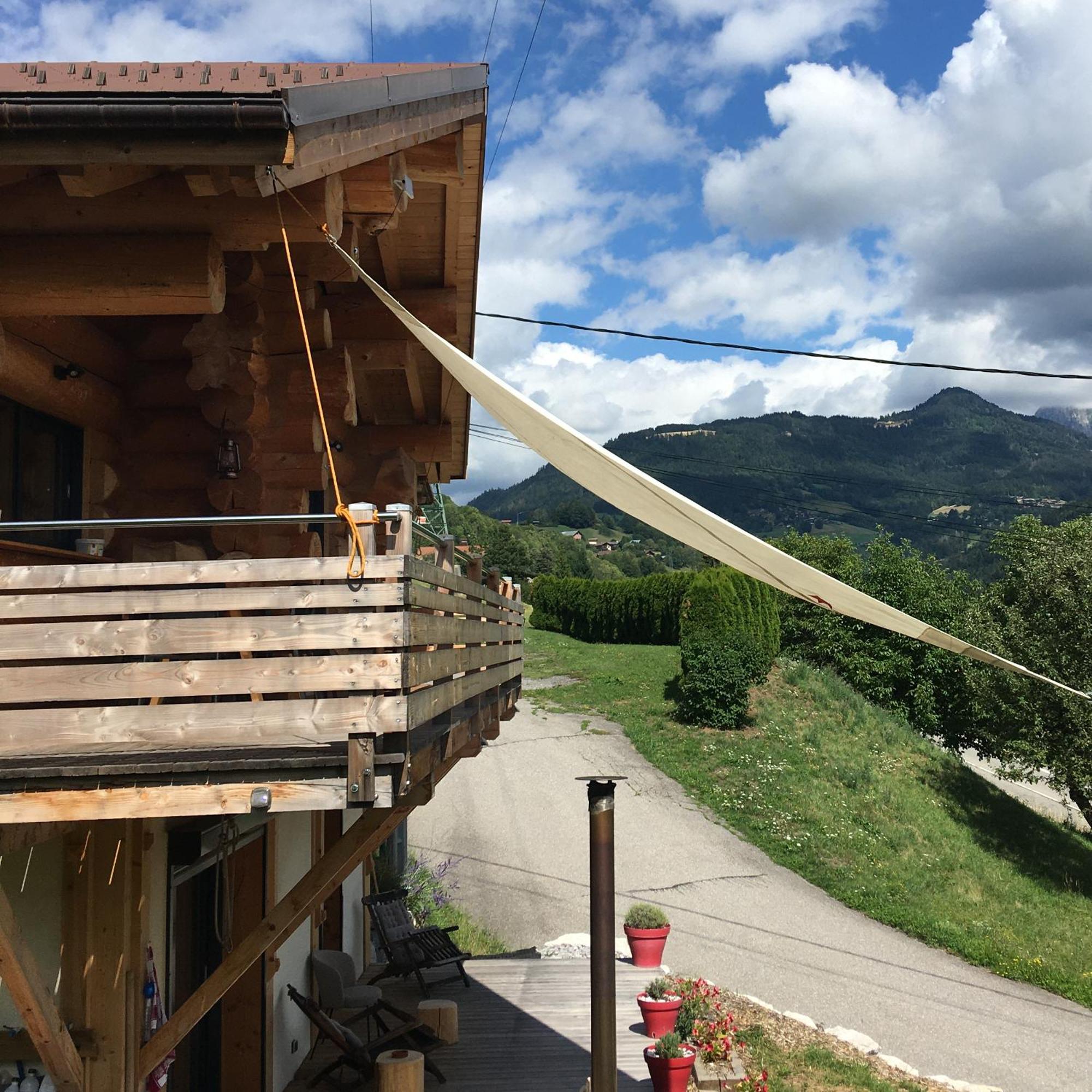 Chalet Anzac Chalet 5 Etoiles En Rondins Tout Neuf Unique Dans Les Aravis Les Villards-sur-Thones Exterior photo